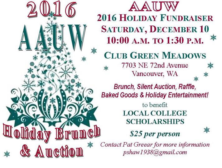 AAUW Vancouver WA Dec 2016 graphic